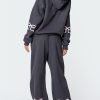 Women's Bow Detail Hoodie Sweat Set (Buy 2 Free Shipping)