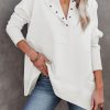 Women's Oversized Half Button Hoodie (Buy 2 Free Shipping)