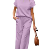 Women's Casual Textured Tops and Wide Leg Pants Lounge Sets (Buy 2 Free Shipping)