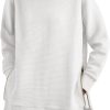 Women's Side Zipper Oversized Sweatshirt (Buy 2 Free Shipping)