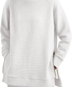 Women's Side Zipper Oversized Sweatshirt (Buy 2 Free Shipping)