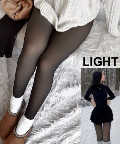 Women's Translucent Fleece Lined Tights (Buy 3 Free Shipping)