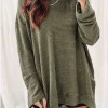 Women's Oversized Waffle Knit Top (Buy 2 Free Shipping)