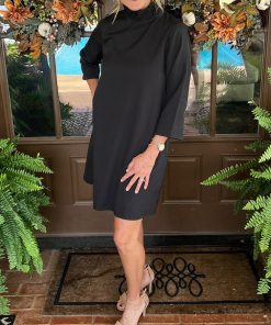 Women's Tied Back High Neck Dress (Buy 2 Free Shipping)